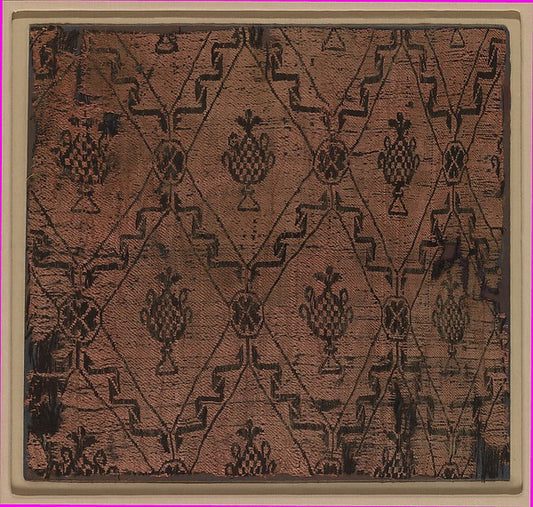 :Ribbon Lattice with Pinecone 7th–9th century-16x12"(A3) Poster