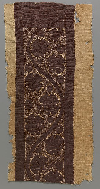 :Band with Vine Scroll 4th–6th century-16x12"(A3) Poster