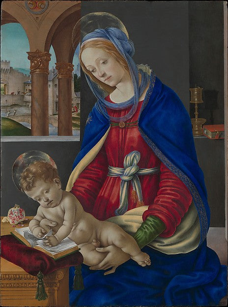 Filippino Lippi:Madonna and Child c1483–84-16x12"(A3) Poster