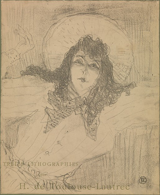 May Belfort 1898-Henri de Toulouse-Lautrec,16x12"(A3) Poster