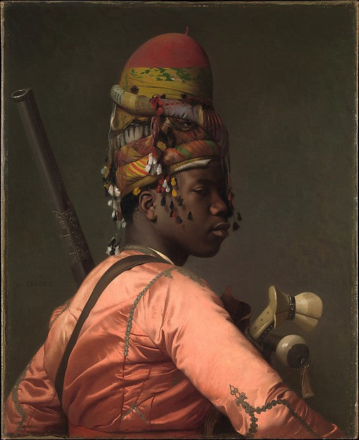 Jean-Léon Gérôme:Bashi-Bazouk 1868–69-16x12"(A3) Poster