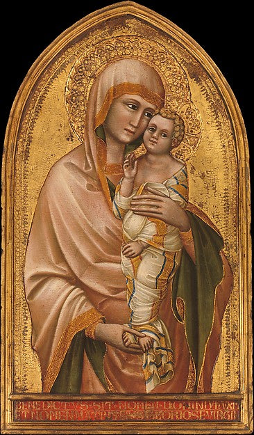 Guariento di Arpo:Madonna and Child -16x12"(A3) Poster