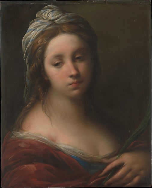 Carlo Francesco Nuvolone:A Female Martyr Saint c1650-16x12"(A3) Poster