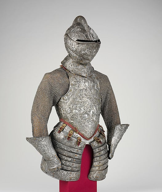 Portions of a Ceremonial Armor c1575–80,  Poster Print Wall Art