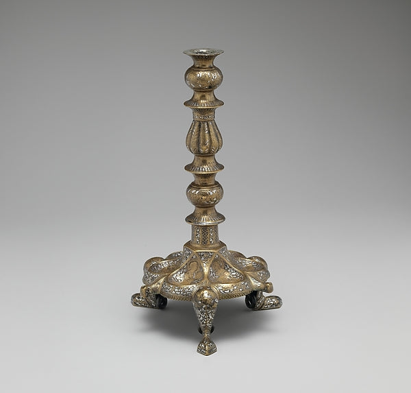 :Tripod Candlestick first half 14th century-16x12"(A3) Poster