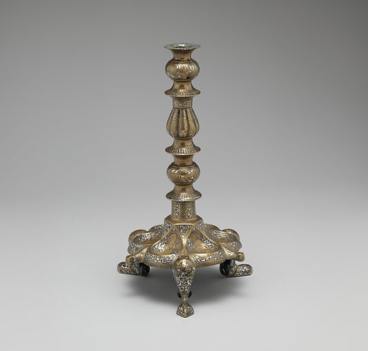 :Tripod Candlestick first half 14th century-16x12"(A3) Poster