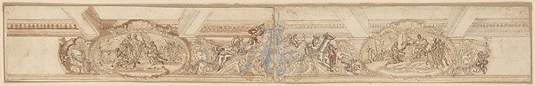 Decoration for Frieze 16th cent-Anonymous, French, 16th cent,  Poster Print Wall Art