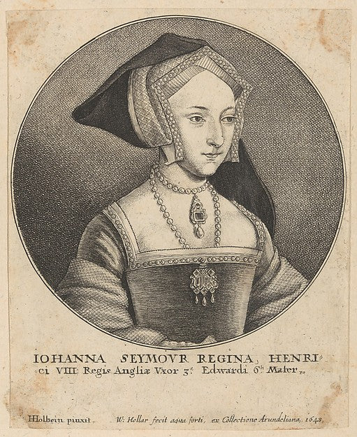 Iohanna Seymovr Regina Henri 1648-After Hans Holbein the Young,  Poster Print Wall Art