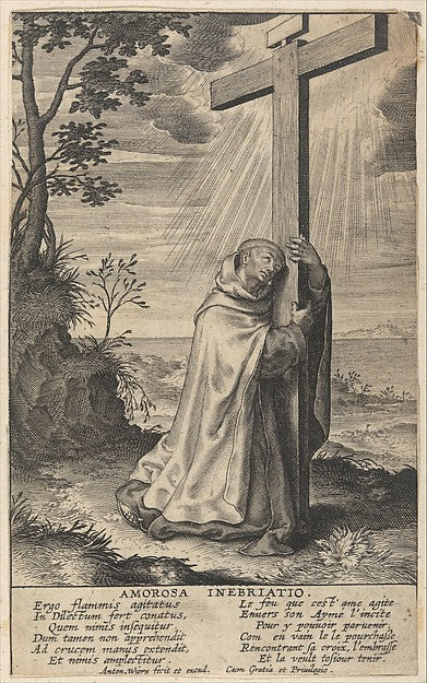 Amorosa Inebriatio from The Life of Saint John of the Cross 16,  Poster Print