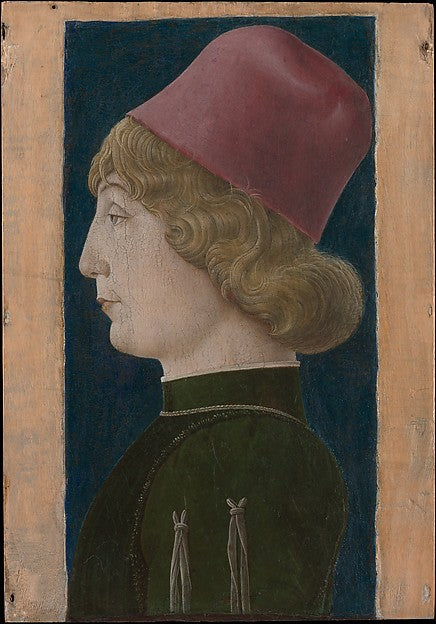 Cosmè Tura:Portrait of a Young Man 1470s-16x12"(A3) Poster
