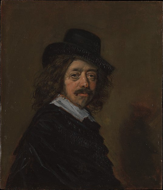 Copy after Frans Hals:Frans Hals probably 1650s-16x12"(A3) Poster