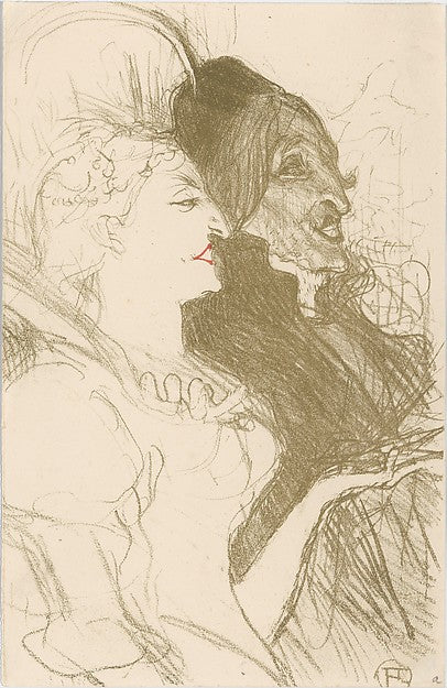 Carnival 1894-Henri de Toulouse-Lautrec,16x12"(A3) Poster