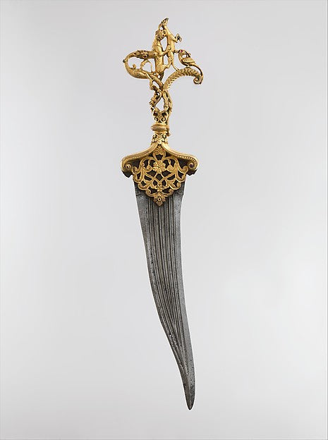 :Dagger with Zoomorphic Hilt second half 16th century-16x12"(A3) Poster
