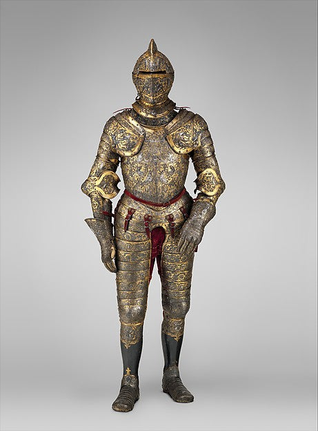Armor of Henry II  King of France  c1555,16X12