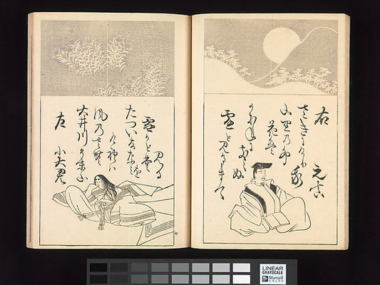 ,One Hundred Paintings of the Ogata Lineage 1892,16x12"(A3) Poster