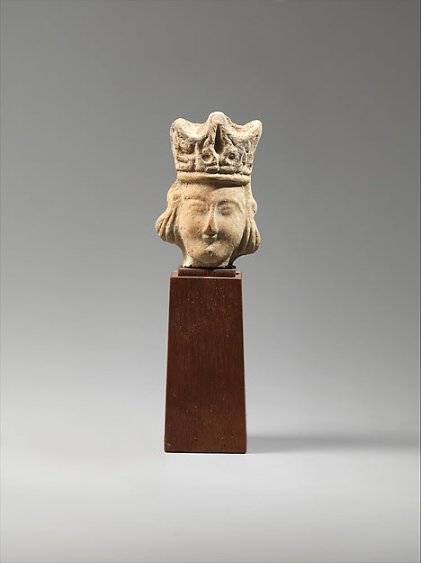 :Head of a Figure 12th–13th century-16x12