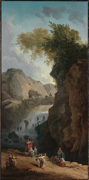 Hubert Robert:The Dance -16x12"(A3) Poster