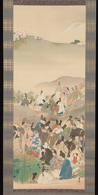 The Thirty-six Poetic Immortals probably 1910s–20s-Kamisaka Se,16x12"(A3)Poster