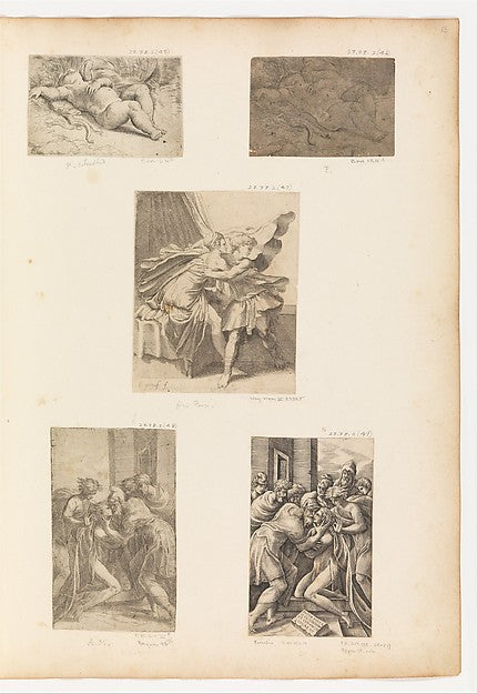 The Return of the Prodigal Son c1536–40-Andrea Schiavone   c15,  Poster Print Wall Art