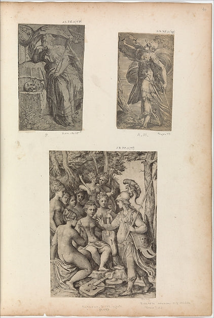 Astrology c1524–30-Parmigianino ,  Poster Print Wall Art
