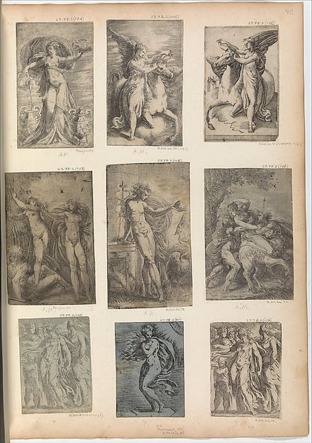 Mercury c1538-Andrea Schiavone   c1510?–1563 Venice),16x12