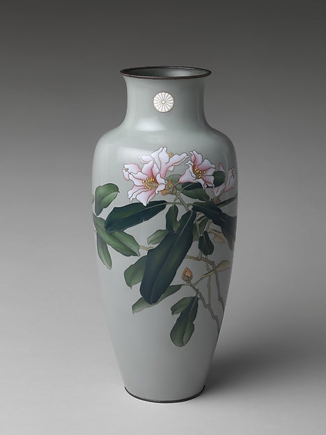 Imperial Presentation Vase with Lilies and Imperial Crest c190,16x12"(A3)Poster