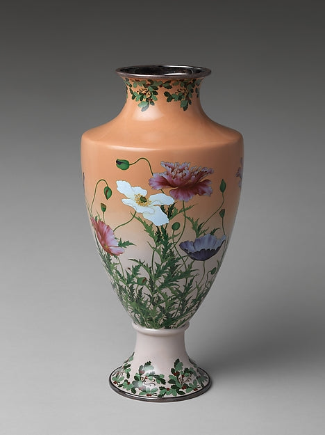Vase with Poppies c1908–15-Attributed to Kawade Shibatar?,16x12"(A3)Poster