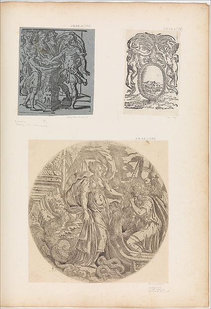 Circe and and Companions of Ulysses 1540–45-Antonio Fantuzzi,,  Poster Print Wall Art