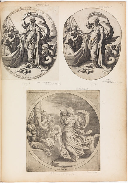 Circe and the Companions of Ulysses mid-1540s-Giulio Bonasone,,16x12
