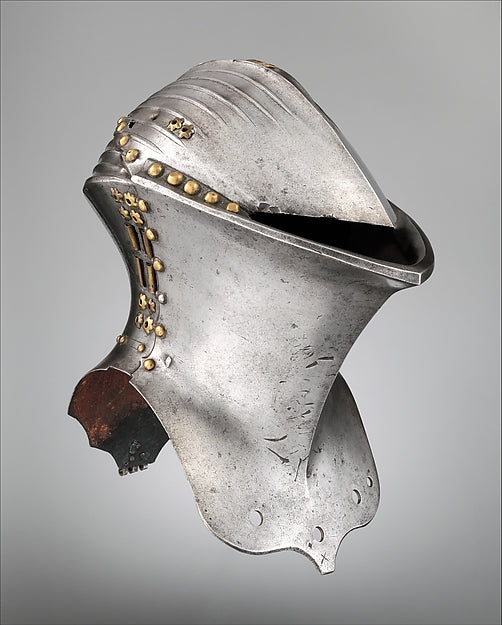 Helm for the Joust of Peace  c1500,  Poster Print Wall Art