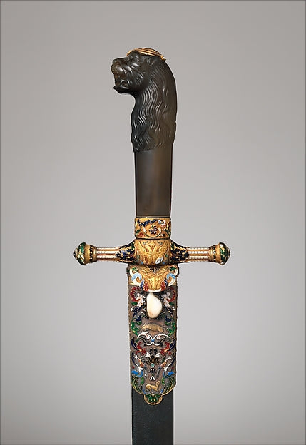Hunting Sword c1825,  Poster Print Wall Art