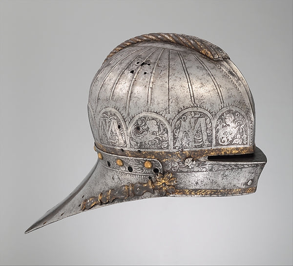 Jousting Sallet Made for Louis II   King of Hungary and Bohemi,  Poster Print Wall Art