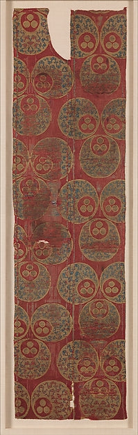 :Textile with Large Chintamani Design 16th century-16x12"(A3) Poster