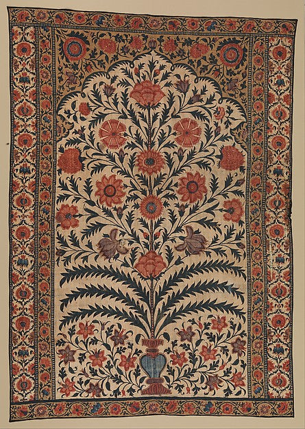 :Panel from a Tent Lining 1725–50-16x12"(A3) Poster