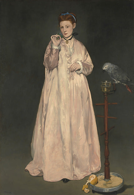 Édouard Manet:Young Lady in 1866 1866-16x12"(A3) Poster