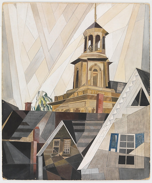 Charles Demuth - After Sir Christopher Wren 1920, Poster Print Wall Art