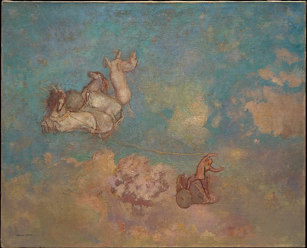 Odilon Redon:The Chariot of Apollo 1905–16-16x12"(A3) Poster