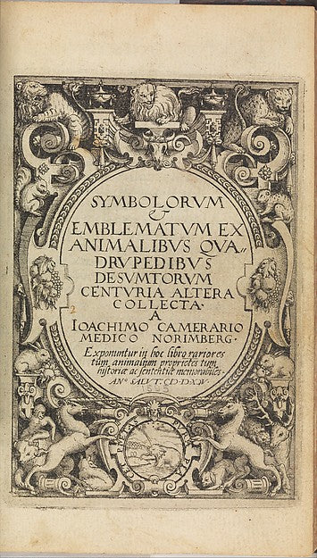 I) Symbolarum et Emblematum ex Aquatilibus et Reptilibus Desum, Poster Print