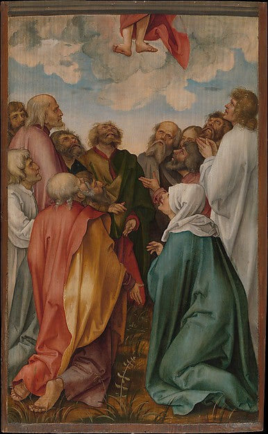 Hans Süss von Kulmbach:The Ascension of Christ 1513-16x12"(A3) Poster