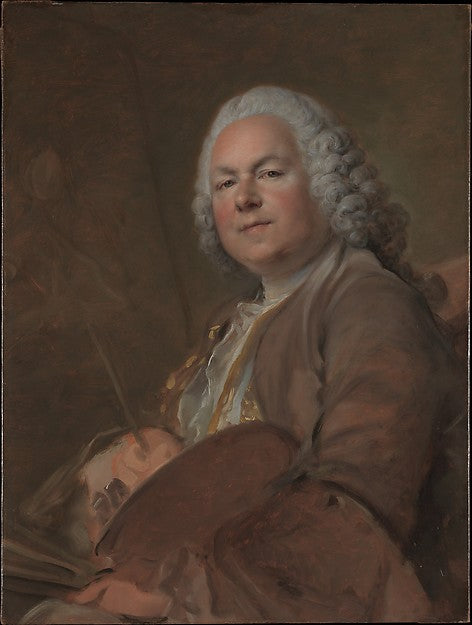 Louis Tocqué:Jean Marc Nattier -16x12"(A3) Poster