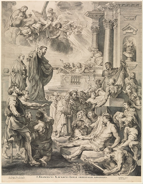 Ignatius Cornelis Marinus , After Peter Paul Rubens :Reprodu-16x12"(A3) Poster