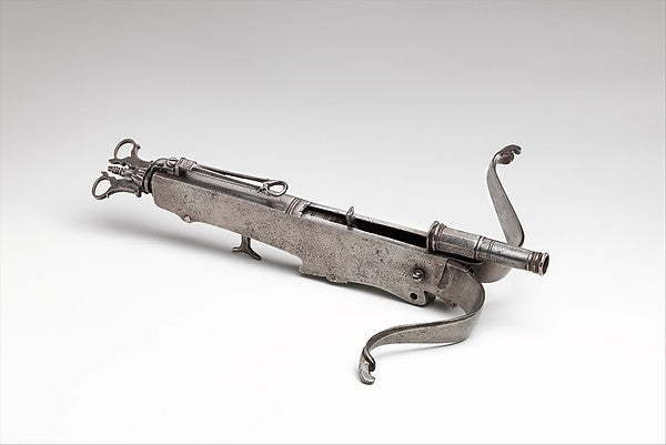Small Crossbow  probably 17th or 18th cent, with later modific,  Poster Print