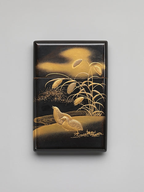 ,Case with Quail and Millet mid-19th cent,16x12"(A3) Poster