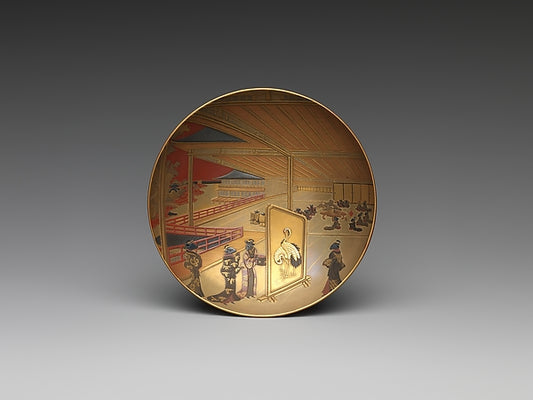 ,One of a Pair of Wine Cups with Mice’s Wedding 19th ce,16x12"(A3) Poster