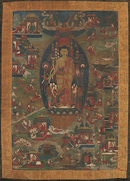 Buddha Sakyamuni and Scenes of His Previous Lives  1573–1619,16x12