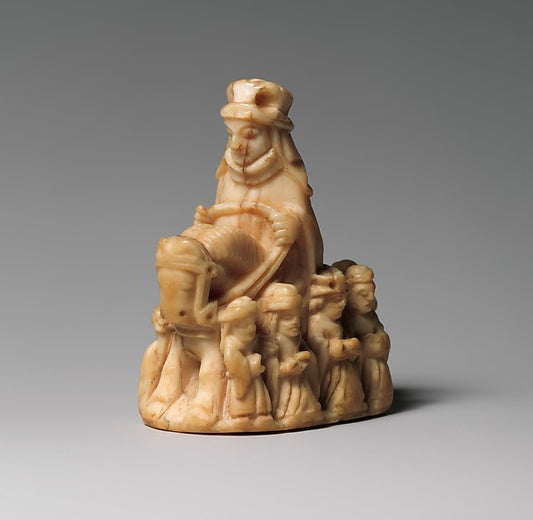 :Queen Chess Piece 13th century-16x12"(A3) Poster