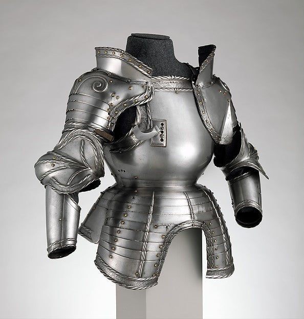 Portions of a Field Armor dated 1524,  Poster Print Wall Art