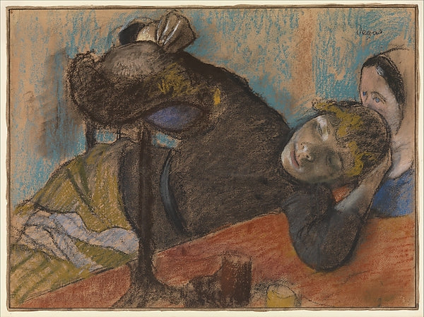 Edgar Degas:The Milliner c1882-16x12