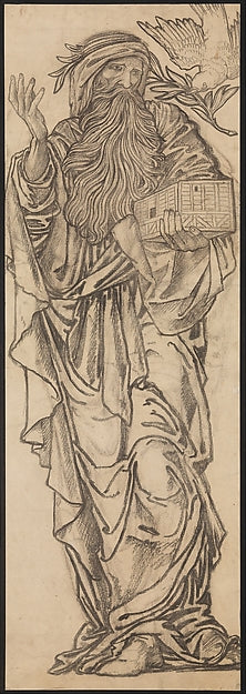 Noah February 1,1874 Morris & Company- Sir Edward Burne-Jones, Poster Print