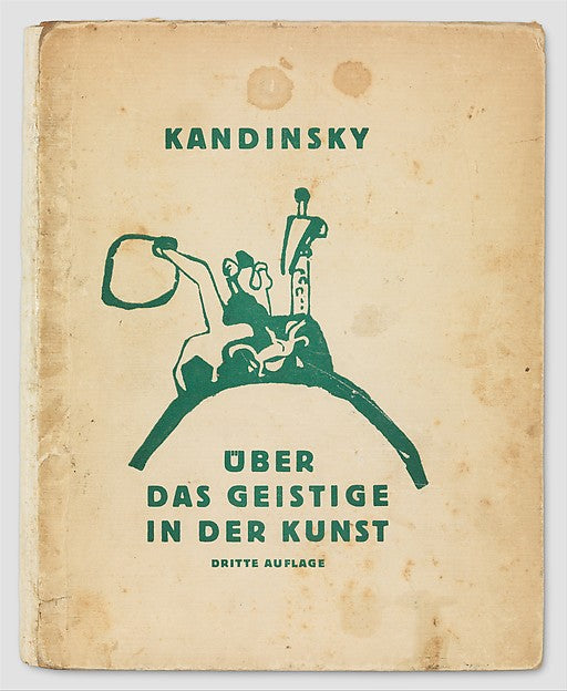 Über das Geistige in der Kunst 1912-Made and written by Vasily, Poster Print